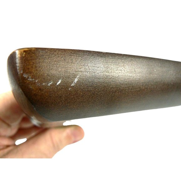 Dish Cherry Wood Appetizer Condiment Nut Tray Dish Fan Shape 4 section Asian Jap - Picture 6 of 12